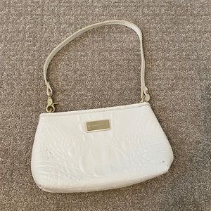 Brahmin Crocodile-Embossed Purse